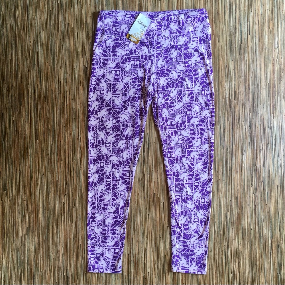 LLR LuLaRoe Disney Mickey Leggings TC Tall & Curvy